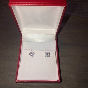 NEW 2.5 CT VVS1 Diamond Earrings